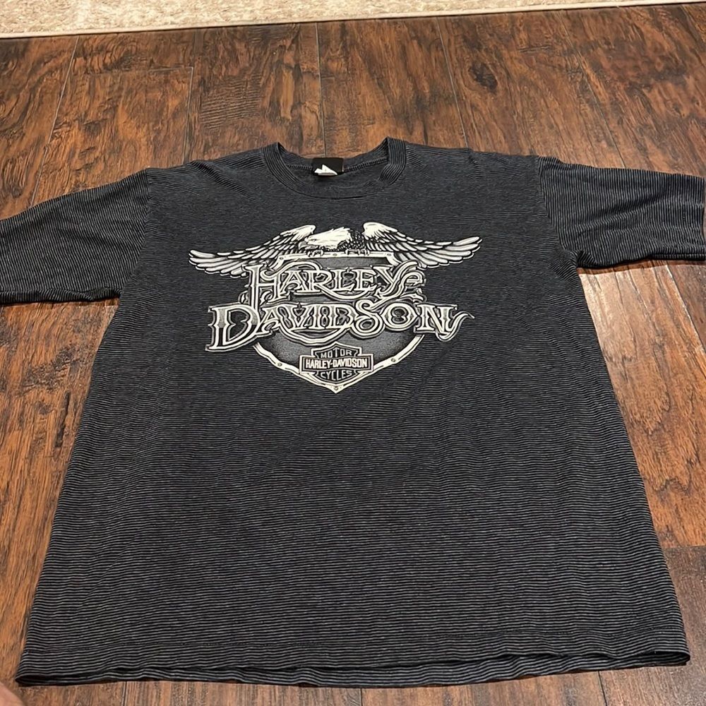 90s VTG Harley Davidson pacific Golden State single stitch made in USA size L